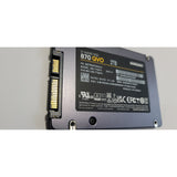 Samsung 2TB 2.5" SATA SSD Solid State Drive Storage MZ-77Q2T0 V-NAND SSD 870 QVO