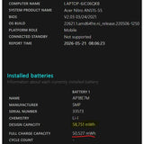 Acer Nitro 5, AN515-55-53E5, Intel Core i5-10300H @ 2.5GHz (32GB RAM, 1TB SSD) Nvidia RTX 3050, 144Hz Refresh Rate, 15.6'' FHD Display, Backlit Keys, Windows 11