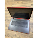 Red HP Pavilion 17.3" Touchscreen Laptop, AMD A4-6210 @ 1.80 GHz (4GB RAM, 673GB HDD) CD DVD, Windows 11