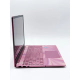 Pink HP 15-fd0104ds 15.6" Touchscreen Laptop, Intel Processor N100 (4GB RAM, 128GB SSD) Backlit Keyboard, Windows 11 Home
