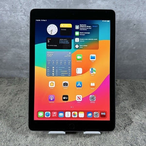 Apple iPad 6th Generation 32GB Space Gray Wi-Fi 9.7" Tablet iOS 17 Touch ID Tablet - YouTube Netflix TikTok Instagram Facebook Compatible