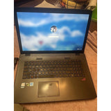 ASUS ROG GAMING LAPTOP, GL752VW, 17.3" Intel Core i7-6700HQ @ 2.60 GHz (16GB RAM, 128GB + 1TB HDD) NVIDIA GTX 960M