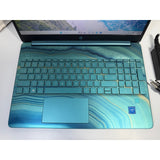 HP Laptop 15-dy0029ds 15.6" HD (1366 x 768) Intel Celeron 4020, Intel UHD Graphics 600 4GB DDR4 RAM, 128GB SSD, Windows 11, Backlit Keyboard, Underwater
