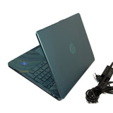 HP Laptop 15-dy0029ds 15.6" HD (1366 x 768) Intel Celeron 4020, Intel UHD Graphics 600 4GB DDR4 RAM, 128GB SSD, Windows 11, Backlit Keyboard, Underwater