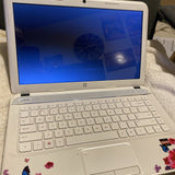 HP G4 Butterfly Blossom 14" AMD A6-4400M @ 2.7GHz (6GGB RAM, 128GB SSD) Windows 10 CD DVD AMD Radeon HD 7520G