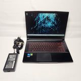 MSI GF63 Thin 11UC-1276US Gaming Laptop, 15.6” Intel Core i5-11400H (16GB DDR4 RAM, 512GB SSD) Nvidia GeForce RTX 3050, Backlit, Windows 11