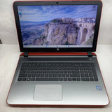 RED HP Pavilion 15.6" LAPTOP, Intel Core i5-6200U @ 2.3GHz (8GB RAM, 1TB HDD) BACKLIT KEYS, CD DVD, WINDOWS 11 BEATS AUDIO