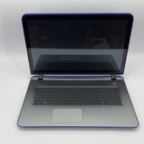 Blue HP Pavilion 17.3" FHD Laptop, AMD A6-6310 @ 1.8GHz (8GB RAM, 1TB HDD) CD DVD, Windows 10