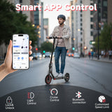 Ladped ADULT ELECTRIC SCOOTER LONG RANGE FOLDING 31KM/H (15.5 MPH) E-SCOOTER URBAN COMMUTER, 25LBS, 350W motor, 187.2Wh lithium battery,  UL 2272