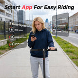Ladped ADULT ELECTRIC SCOOTER LONG RANGE FOLDING 31KM/H (15.5 MPH) E-SCOOTER URBAN COMMUTER, 25LBS, 350W motor, 187.2Wh lithium battery,  UL 2272