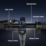 Ladped ADULT ELECTRIC SCOOTER LONG RANGE FOLDING 31KM/H (15.5 MPH) E-SCOOTER URBAN COMMUTER, 25LBS, 350W motor, 187.2Wh lithium battery,  UL 2272