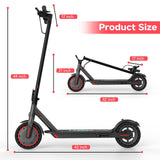 Ladped ADULT ELECTRIC SCOOTER LONG RANGE FOLDING 31KM/H (15.5 MPH) E-SCOOTER URBAN COMMUTER, 25LBS, 350W motor, 187.2Wh lithium battery,  UL 2272