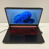 Acer Nitro 5 AN515-54-51M5, 15.6" FHD Gaming Laptop, Intel Core i5-9300H (8GB RAM, 256GB SSD + 1TB HDD) NVIDIA GTX 1650, Red Backlit, Windows 11