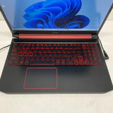 Acer Nitro 5 AN515-54-51M5, 15.6" FHD Gaming Laptop, Intel Core i5-9300H (8GB RAM, 256GB SSD + 1TB HDD) NVIDIA GTX 1650, Red Backlit, Windows 11