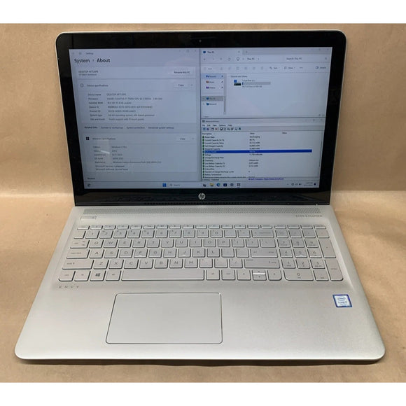 HP Envy Notebook 15-AS182CL, 15.6