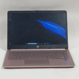 Rose Pink HP NoteBook 15-CF2XXX 15.6" Intel Celeron N4120 @ 1.1GHz (4GB RAM 64GB SSD) Windows 11, HDMI, USB-C, Ethernet, 2X USB, 2019