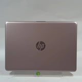 Rose Pink HP NoteBook 15-CF2XXX 15.6" Intel Celeron N4120 @ 1.1GHz (4GB RAM 64GB SSD) Windows 11, HDMI, USB-C, Ethernet, 2X USB, 2019