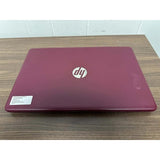 Maroon HP 15-db0001cy 15.6 Laptop AMD A9 (8GB RAM, 2TB HDD) CD DVD Win 10 Webcam