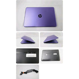 PURPLE HP 17-X009CY, 17.3" Laptop, INTEL CORE I3, 500GB SSD, 16GB RAM, WINDOWS 10 CD DVD