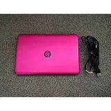 PINK HP 15.6" LAPTOP (4GB RAM 1TB HDD) CD/DVD HDMI WEBCAM WINDOWS 10, 15-AC135DS