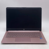 HP Stream 14 14-cf2112wm 14" Laptop Pink Celeron N4120 1.10GHz 4GB RAM 64GB SSD