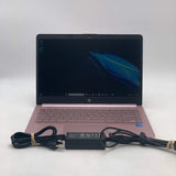 HP Stream 14 14-cf2112wm 14" Laptop Pink Celeron N4120 1.10GHz 4GB RAM 64GB SSD