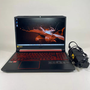 ACER NITRO 5, GAMING LAPTOP AMD RYZEN 5 3550H @ 2.10 GHZ (16GB RAM, 256GB SSD) RADEON VEGA MOBILE GFX Windows 10