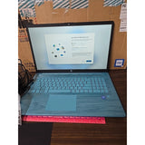 HP Laptop 17-CN0615DS 17.3" Intel N200 (4GB DDR4 SDRAM, 128GB SSD) WINDOWS 11, TEAL, Backlit Keyboard, NEW