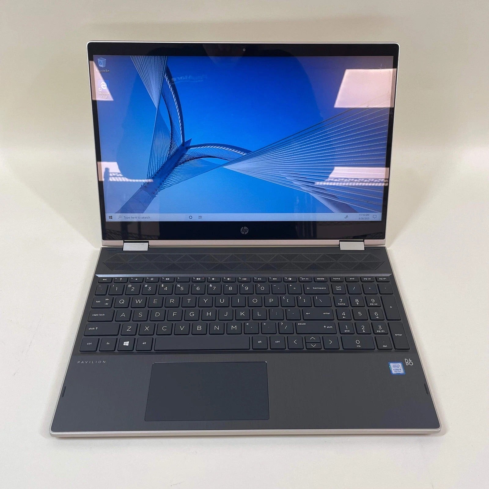 HP Pavilion X360 Laptop Convertible PC, 15-CR0037WM, 15.6