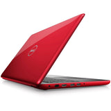 LIKE NEW Red Dell Inspiron 15 5565 15.6" AMD A9-9400 @ 2.4GHz, Radeon R5 Graphics (8GB RAM, 256GB SSD) Windows 10, CD DVD, Webcam, Ethernet, HDMI, 3X USB