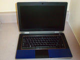 NAVY BLUE DELL LATITUDE, E6420, 14" LAPTOP, INTEL CORE i5 @ 3.00GHz (8GB DDR3, 128GB SSD) WINDOWS 11 PRO, DVD-RW, BACKLIT KEYBOARD