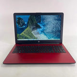 HP 15-bs134wm 15.6″ HD Laptop Intel Pentium® Gold 4417U @ 2.3 GHz (4GB RAM, 500GB HDD) Webcam CD DVD Windows 10, Scarlet Red