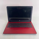 HP 15-bs134wm 15.6″ HD Laptop Intel Pentium® Gold 4417U @ 2.3 GHz (4GB RAM, 500GB HDD) Webcam CD DVD Windows 10, Scarlet Red