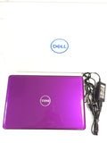 Dell Inspiron 5565 15.6" Laptop/Notebook AMD A9-9400 @ 2.40GHz (8GB RAM, 256GB SSD + 1TB HDD) CD DVD Windows 10 Home, Purple