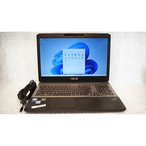 ASUS G75V GAMING LAPTOP, 17.3" Core i7-3610QM @ 2.30GHz (24GB RAM, 256GB SSD + 1TB SSD) NVIDIA GTX 660M WINDOWS 11 Pro