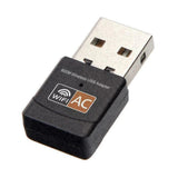 Dual Band 2.4/2.5Ghz AC600 Mbps Wireless USB WiFi Network Adapter 802.11