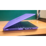 HP Laptop 15-BW038CL 15.6" AMD A12-9720P Quad-Core CPU @ 2.70 to 3.80 GHz, AMD Radeon R7 Graphics (12GB RAM, 256GB SSD) CD DVD, Windows 11 Pro - Purple