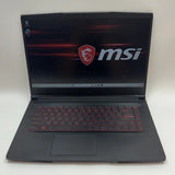 MSI Thin GF65 9SEXR 15.6" Gaming Laptop Intel Core i5-9300H @ 2.40GHz (8GB RAM, 512GB SSD) NVIDIA GeForce RTX 2060, Windows 11, Backlit Keys