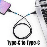45W Fast Wall Charger 6FT Type USB-C Cable For iPhone, Samsung Galaxy