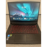 msi GV15 15.6" 144Hz Gaming Laptop Core i5-11 (12GB 256GB NVMe, 500GB ) GTX 1650