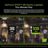 ASUS TUF FX707Z 17.3" 144Hz GAMING SYSTEM, INTEL CORE 15-12500H @ 2.5GHZ (16RAM RAM, 256GB SSD + 1TB HDD) NVIDIA RTX 3050 4GB VRAM, RGB KEYBOARD, WINDOWS 11