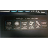 Acer Predator Helios 300 15 PH315-52 | 144Hz Gaming Laptop | 15.6" 1920x1080 FHD | Core i7-9750H - 512GB SSD Hard Drive - 12GB RAM - Nvidia GeForce GTX 1660 Ti | 6 cores @ 4.5 GHz - 6GB GDDR6 | RGB Keyboard, Windows 11