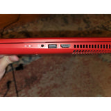 RED HP Pavilion Laptop 17z-g000 17.3" FHD Laptop, AMD A6-6310 APU, AMD RADEON R4 GRAPHICS (12GB RAM, 500GB HDD) Windows 10, CD DVD