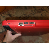 RED HP Pavilion Laptop 17z-g000 17.3" FHD Laptop, AMD A6-6310 APU, AMD RADEON R4 GRAPHICS (12GB RAM, 500GB HDD) Windows 10, CD DVD