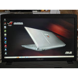 Asus ROG GL752VW-DH74 Gaming Laptop, 17.3" FHD, Intel Core i7-6700HQ (16GB RAM, 128GB + 1TB HDD) Nvidia GTX 960M, Backlit, CD DVD, Windows 11