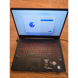 Asus TUF A17 FX705G 17.3" Gaming Laptop Intel Core i7-8750H @ 2.2GHz (16GB RAM 512GB SSD) Windows 11 Home, GeForce GTX 1060, Backlit Keys