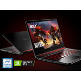 ACER NITRO 5 AN515-55-53AG, 15.6" 144 Hz Display INTEL CORE i5-10300HQ @ 2.5 GHz (8GB RAM, 128GB SSD + 1TB HDD) GAMING LAPTOP, NVIDIA GEFORCE GTX 1650, WINDOWS 11