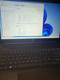 BLUE HP NOTEBOOK 17-CA1020CY, 17.3-inch HD+ Touchscreen Display, AMD RYZEN 5 3500U @ 2.1 GHz (16GB RAM, 256GB SSD) CD DVD, AMD Radeon Vega 8 Graphics, Windows 11