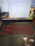 Asus TUF A17 FX705G 17.3" Gaming Laptop Intel Core i7-8750H @ 2.2GHz (16GB RAM 512GB SSD) Windows 11 Home, GeForce GTX 1060, Backlit Keys