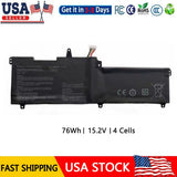 C41N1541 Battery For Asus ROG Strix GL702 GL702V GL702VT GL702VM GL702VMK 76Wh 4840mAh
